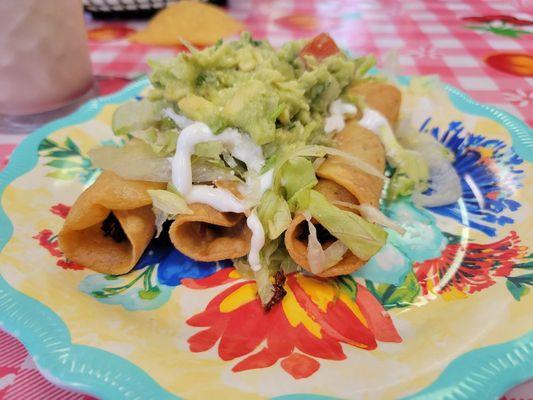 Ordered the dorados with the guacamole topping.