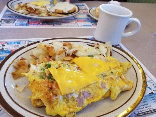 perfect random snow day breakfast!!  first time I've been here, and I'll definitely be back.