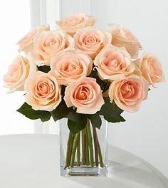 We have roses in all colors including peach.