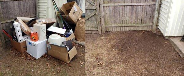 Before & After Junk Removal