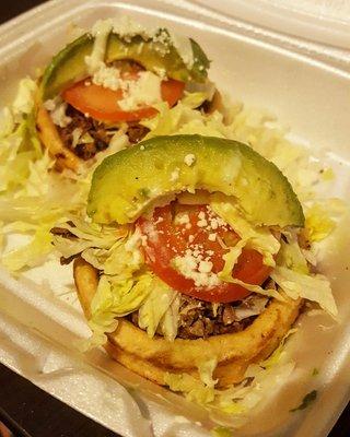 Sopes de asada