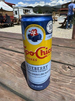 Topo Chico Blueberry Hibiscus Seltzer