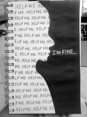 Sometimes we have to come to terms with the idea that we need help before we can ask for it.