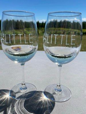 Wine glasses the let us keep