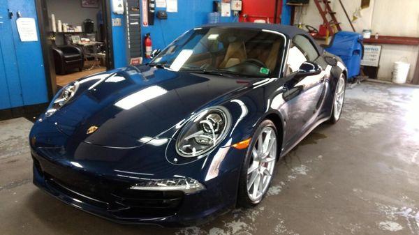 Detailing Package on a Porsche