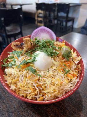 My Favorite!!!  Paradise Boneless Chicken Biryani.   Oh So Good!!