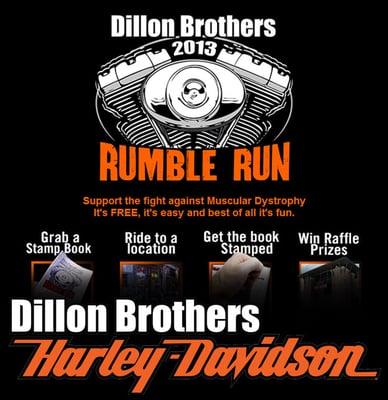 At Dillon Brothers we proudly Support the fight against Muscular Dystrophy, join with us It's FREE, it's easy & it's fun