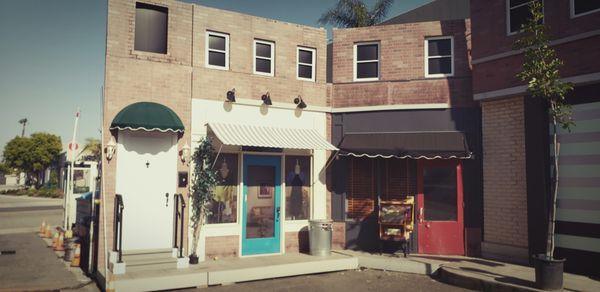 Silver Dream Factory Standing Street set Backlot East End-cap Building