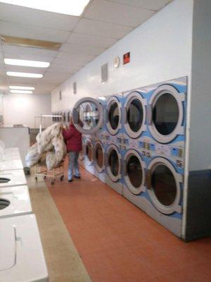 Washers and dryers . Very clean