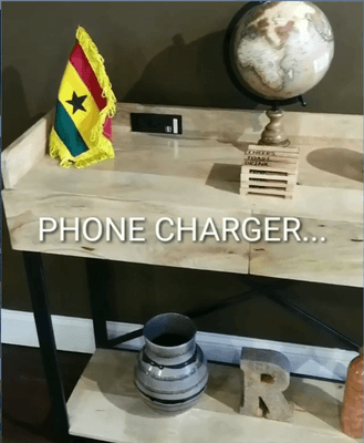 Phone charging station