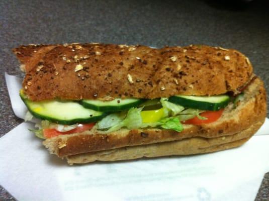 BLT with avocado on Honey Oat.