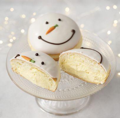 Snow Man King Cream Donut