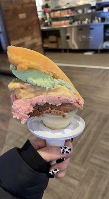 rainbow cone