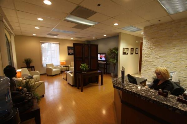 Evolution Hair Centers Lobby of the Hair Loss Treatment Facility