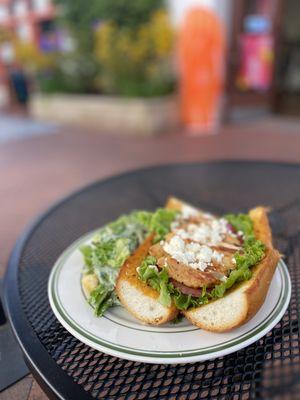 Garlic Chicken Feta Sandwich