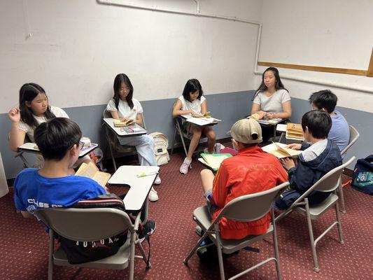 Group discussion is on going!

#Higher Learning Tutoring Center
#Tutoring Center