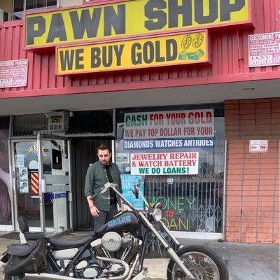 Pawn Shop - Pulp Fiction (Motorcycle not included, I had some fun with Photoshop!)