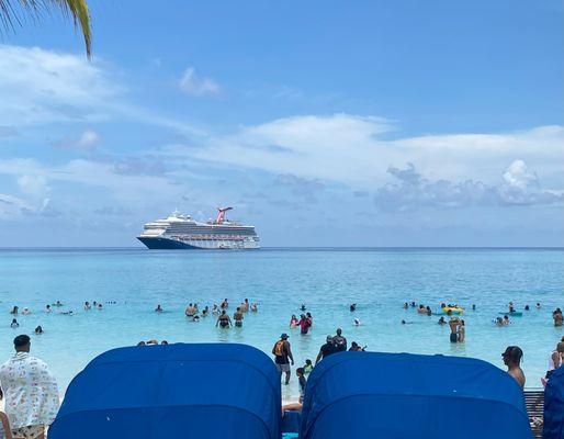 Castaway Cay, Carnival cruise lines private island.