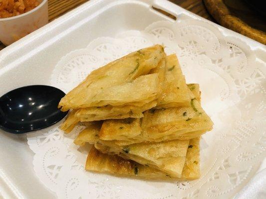 Green onion pancake