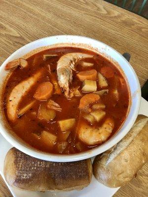 Shrimp soup