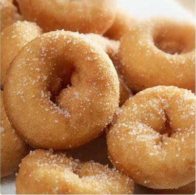 Cinnamon Sugar mini doughnuts... Delicious