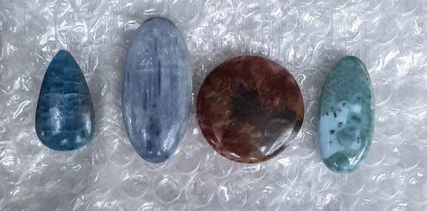 Beautiful cabochons purchased from California Gemstones