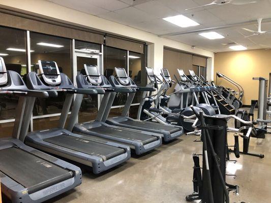 Treadmills, Elipticals, AMT machines, bikes and more cardio equipment