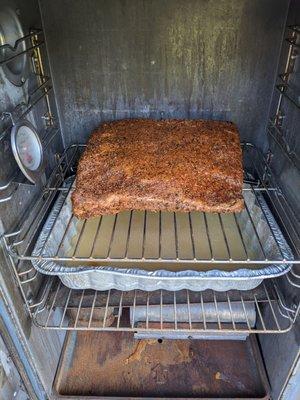 Beef plate (Dino) ribs.