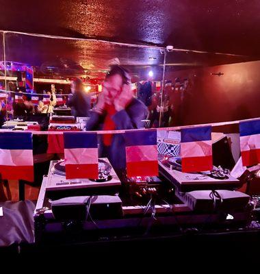 DJ of the French Decadence night (monthly)