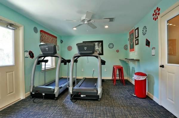 24/7 Access Fitness Center & Wi-Fi Bar!