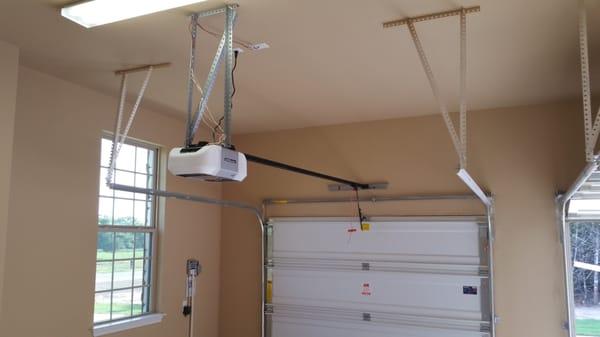 Liftmaster garage door opener installed!