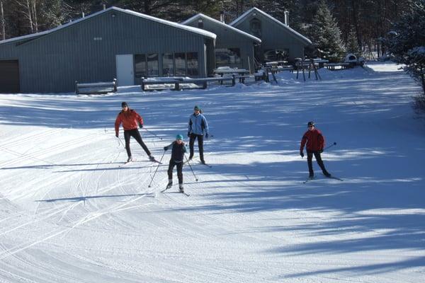 The perfect place for cross country skiing.