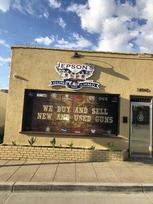 Jepsons guns and ammo (Front of Store)