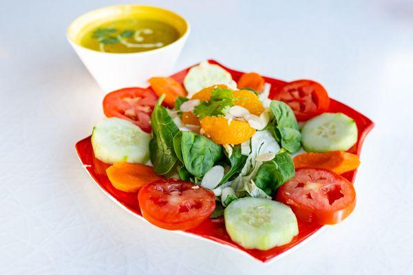 SOUP AND SALAD