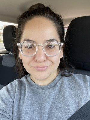 New frames and prescription!