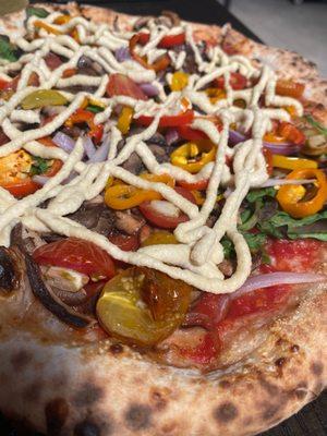 Vegan pizza