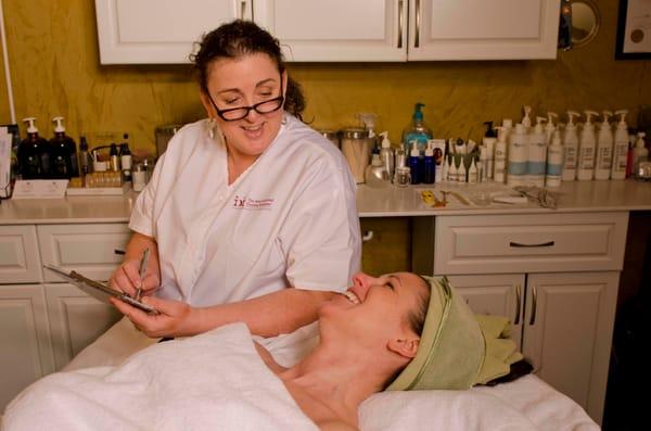 All facials start with a complete private consultation to answer your questions and address your skincare needs...