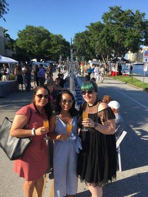 Modern Event at  WUSF's Longest Table