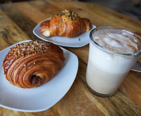 Hazelnut Praline croissant