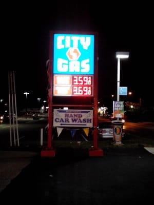 Cheap gas!