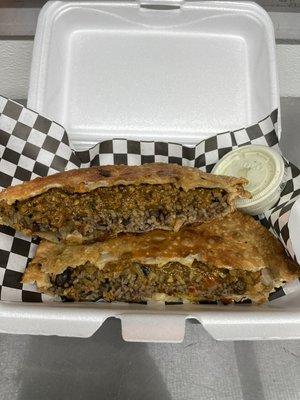 HUNGRY MAN JR BEEF EMPANADA