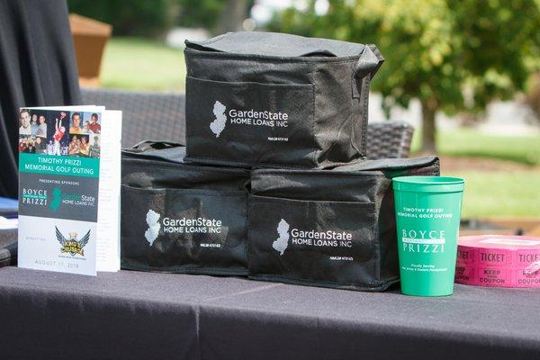 Bags, Cups and even the full design and production of the event booklet!