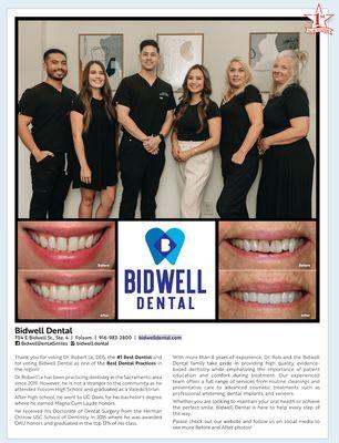 We were voted Best Dentist in Folsom 2024 by Style Magazine!