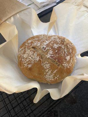 Sourdough bread making