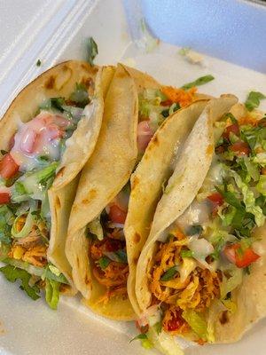 Chicken tacos