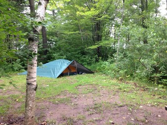 Campground: the site was gigantic! Our little two man tent looked like a joke with how much space you get for the price!