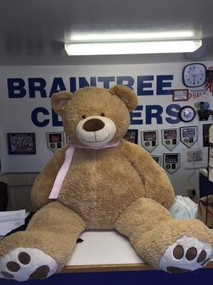 Another successful repair to our friend the bear.