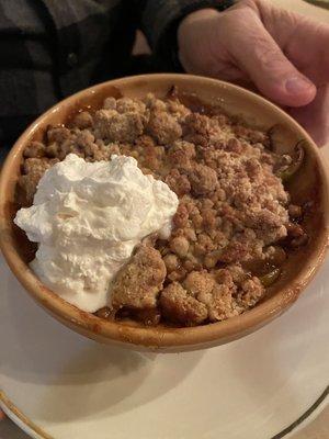 Sugar free apple crisp