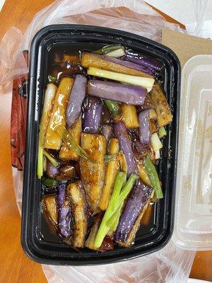 Eggplant with Garlic Sauce