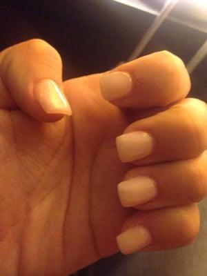 Nails thicker than I wanted, but still pretty good.